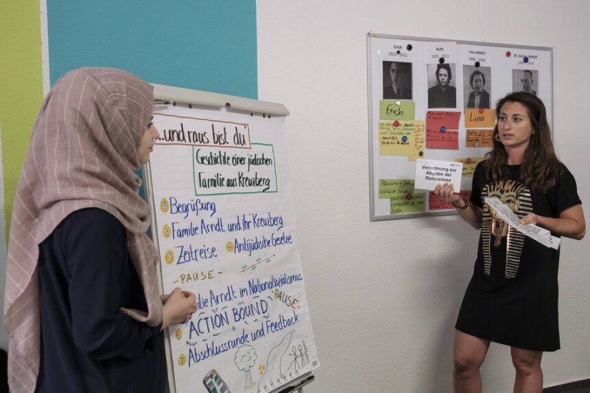 Kostenlose Schulprojekte Praxisstelle_KIgA_Antisemitismus_Desiree_Galert.