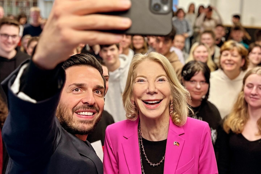 Amy Gutmann, Dervis Hizarci, KIgA e.V., StandUpSpeakOut